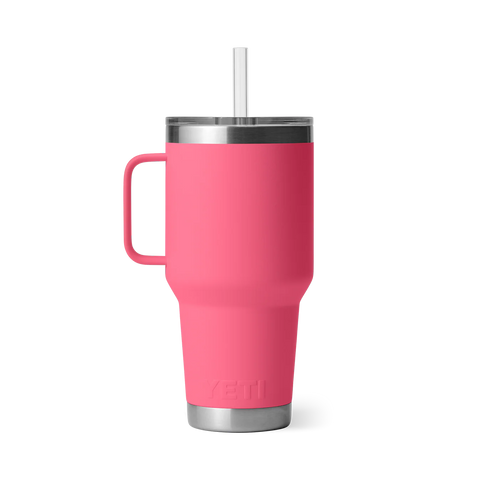 YETI Rambler Straw Mug 35oz - Tropical Pink