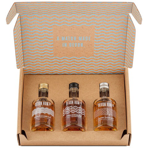 Devon Rum Gift Set 5cl x 3