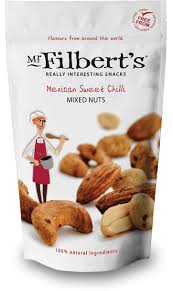 Mr Filbert's Mexican Chilli Mixed Nuts 110g pack