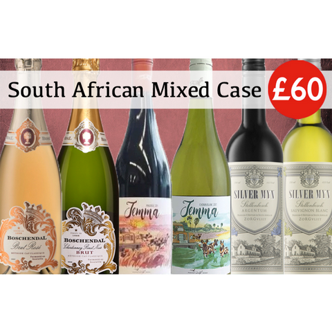 South African Wine Mixed Case 6 x 75cl
