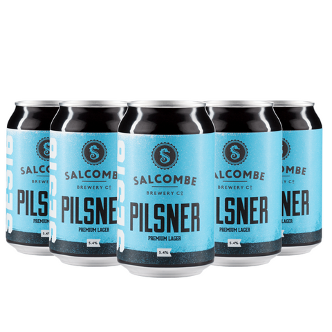Salcombe Pilsner can