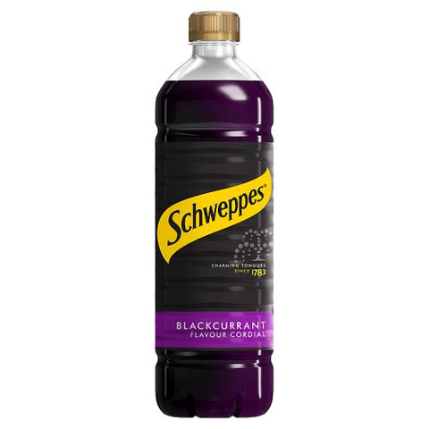 Schweppes Blackcurrant Cordial 1 litre