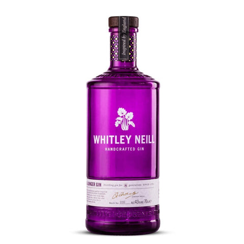 Whitley Neill Rhubarb and Ginger Gin 70cl